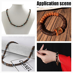 500 шт. 4 вида кокосовых бусин COCB-AR0001-01