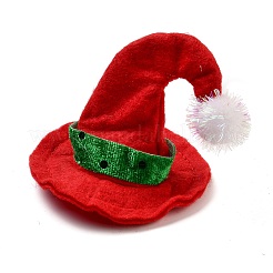 Vestiti di natale feltro panno e ferro copri bottiglia di vino decorazione&nbsp;DJEW-K027-02C