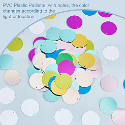 2000 pièce d'accessoires décoratifs 10 couleurs&nbsp;PVC-OC0001-14D