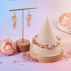 4 нить 4 стилей гальванические стеклянные бусины нити&nbsp;EGLA-TA0001-75C