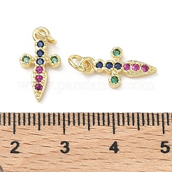 Латунные микро проложить кубического циркония подвески&nbsp;KK-P350-03G