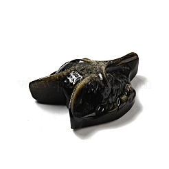 Натуральные золотистые обсидианные подвески&nbsp;G-D471-03