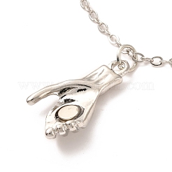 Наборы ожерелий с подвесками для рук из сплава NJEW-B081-11B