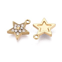 Подвески из нержавеющей стали 304 с микропаве из кубического циркония&nbsp;STAS-N115-52G