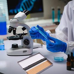 Aufbewahrungsboxen für Mikroskopobjektträger aus ABS-Kunststoff&nbsp;AJEW-WH0766-55A