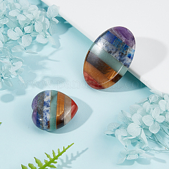 2 шт. 2-х стилистический камень для лечения беспокойства в чакрах G-CP0001-03