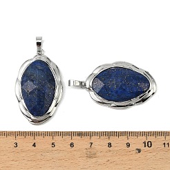 Anhänger aus natürlichem Lapislazuli mit Facettenschliff&nbsp;G-D102-02P-05