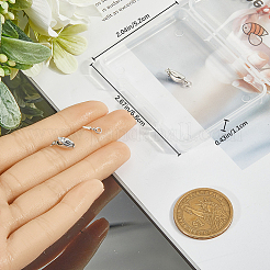 2 комплект из 925 застежек-коробочек из стерлингового серебра STER-BBC0007-01