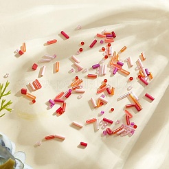 15 стиль стеклянные круглые бусины SEED-HY0001-09