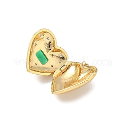 Латунные микропроволочные кубические циркониевые медальоны KK-F905-05G-03