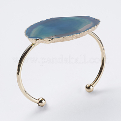 Del polsino in ottone&nbsp;BJEW-E316-03B