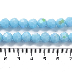 Непрозрачное стекло бисер нитей EGLA-A035-P8mm-L08