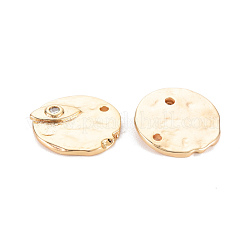 Латунные микропаве прозрачные кубические циркониевые подвески KK-S356-547-NF