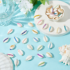 42 шт. Подвески из натуральных ракушек PALLOY-HY00047