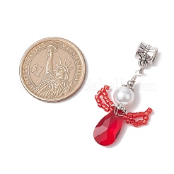 Стеклянные подвески PALLOY-MZ00542-04