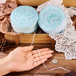 Сегментированная окрашенная пряжа для вязания DIY-TAC0033-03H