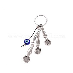 Сплав брелок&nbsp;KEYC-WH0021-18