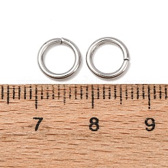 Anelli di congiunzione aperti in acciaio inossidabile 304 anti-ossidazione&nbsp;X-STAS-Q186-02-8x1.2mm