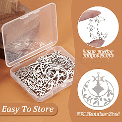 10 шт. 5 подвески из нержавеющей стали 201&nbsp;STAS-PJ0001-47