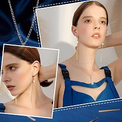 20 шт. подвески из нержавеющей стали 201 двух цветов STAS-UN0033-07