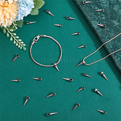48 pièce 2 styles 201 pendentifs en acier inoxydable&nbsp;STAS-HY0001-62