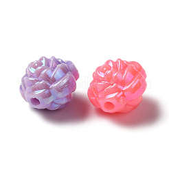 Непрозрачные акриловые бусины MACR-F074-04