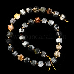 Натуральный орлиный глаз бусы G-K389-A02-01
