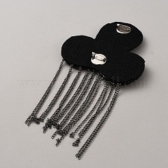 Spalline con catena a nappa in ferro&nbsp;DIY-WH0622-674