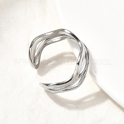 Кольца-манжеты из нержавеющей стали 304 для женщин&nbsp;RJEW-H261-06P