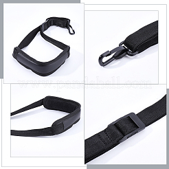 Tracolla regolabile per sassofono in velluto&nbsp;AJEW-WH20098-056