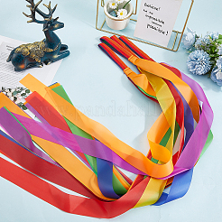4 шт. полиэстеровые танцевальные ленты&nbsp;AJEW-CY0001-67
