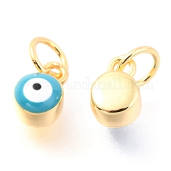 Латунь эмаль подвески KK-Y001-02B-G