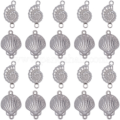 20 шт. 2 стиля подвесок-соединителей из нержавеющей стали 304&nbsp;STAS-BBC0007-67P