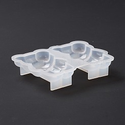 Diy медведь дисплей украшения силиконовые Молды DIY-P068-01