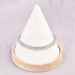 Браслеты-слайдеры из хирургической нержавеющей стали 316 BJEW-C125-17B-01