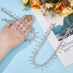 2 шт. сплава стразов звеньевая цепь ремень сапог&nbsp;HJEW-HS00056