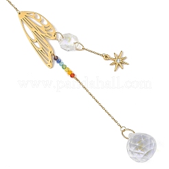 Ciondoli acchiappasole in vetro&nbsp;HJEW-JM05024