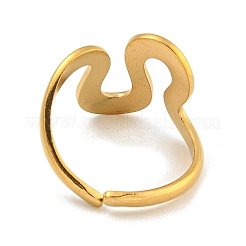 Кольцо из нержавеющей стали 304&nbsp;RJEW-L125-01G-05