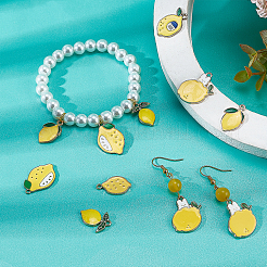 Подвески из сплава эмали 36шт 6 стиля&nbsp;ENAM-SC0002-48