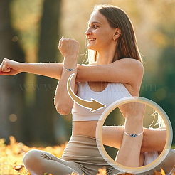 8 шт. 4 цвета 304 нержавеющая сталь макраме мешочек для изготовления браслета для держателя камня AJEW-PH0011-84