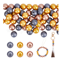 45шт 3 цвета силиконовые бусины SIL-PH0001-23