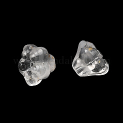 Прозрачные стеклянные бусины&nbsp;GLAA-D304-01J