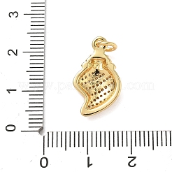 Латунные микро проложить кубического циркония подвески KK-D426-25C-G