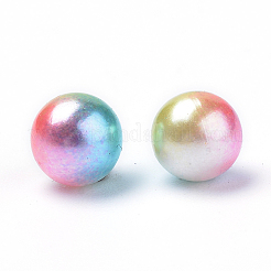Perle di perle imitazione acrilico arcobaleno&nbsp;OACR-R065-5mm-A07