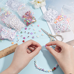 1234шт 12 стиля непрозрачные акриловые бусины&nbsp;OACR-PH0001-70