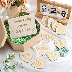 Незаконченная фанерная отделка AJEW-WH20017-79D