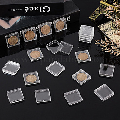 Квадратные акриловые ящики для хранения CON-WH0089-86