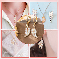 16 шт. 8 стиля латунные подвески с микропаве и кубическим цирконием KK-AR0003-74