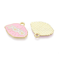 Подвески из сплава с эмалью ко дню святого валентина&nbsp;ENAM-T023-23B