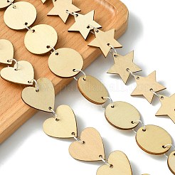 50 Stück Verbindungsanhänger aus ungefärbtem Holz&nbsp;WOOD-FS0001-12A